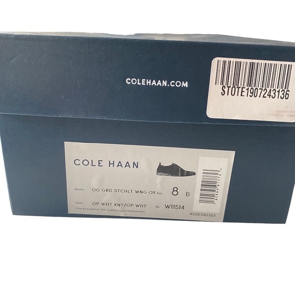 COLE Haan OriginalGrand Stitchlite Wing-Tip Fabric Oxfords - Picture 9 of 10